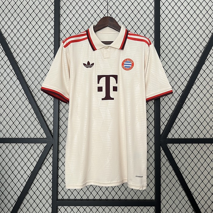 24/25 Bayern Munich Third Away Khaki Jersey Kit short sleeve-7519606