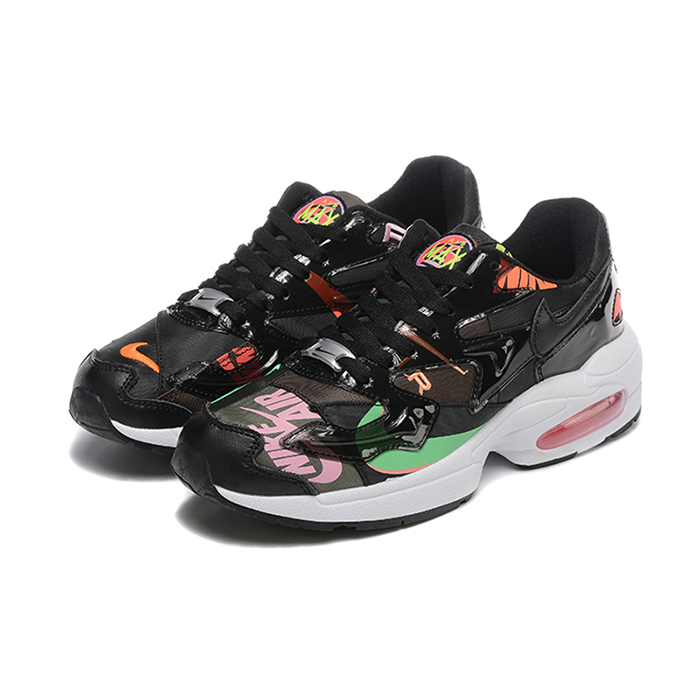 Max 2 Light Atmos Running Shoes-Black/White-4469272