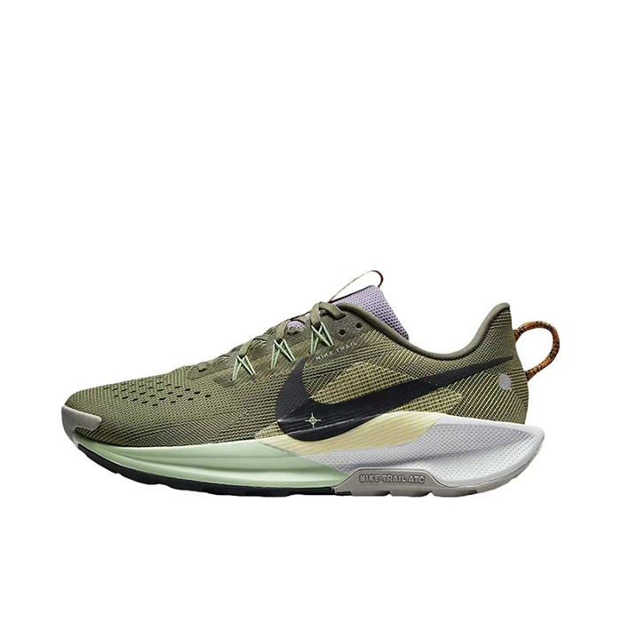 Pegasus Trail 5 Running Shoes-Army Green/Black-9039487