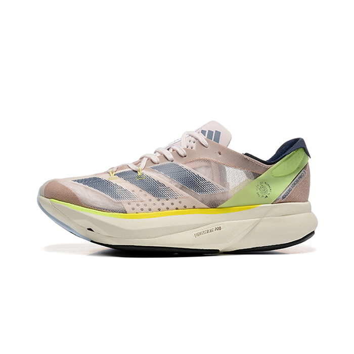 Adizero Adios Por3 Running Shoes-Khaki/White-2156205