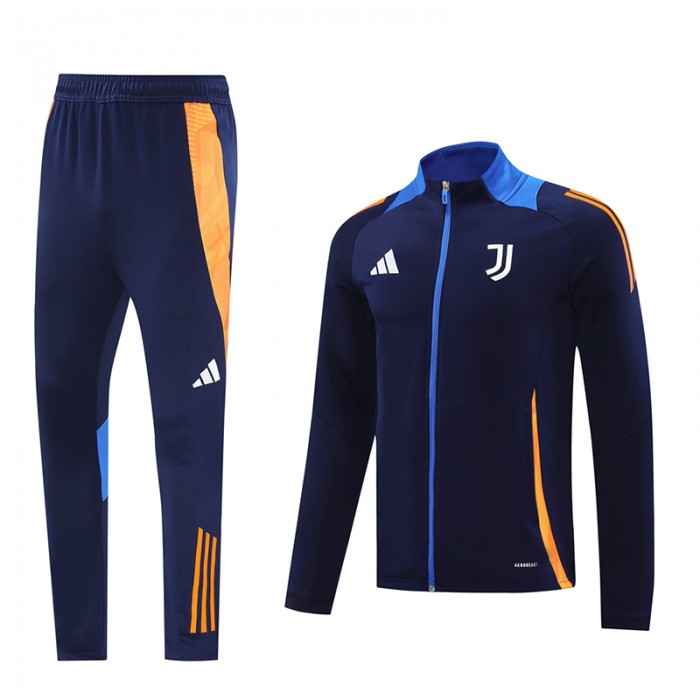 24/25 Juventus Navy Blue Edition Classic Jacket Training Suit (Top+Pant)-8338016