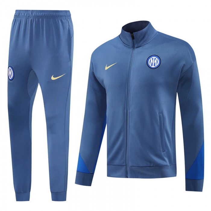 24/25 Inter Milan Gray Edition Classic Jacket Training Suit (Top+Pant)-1079956