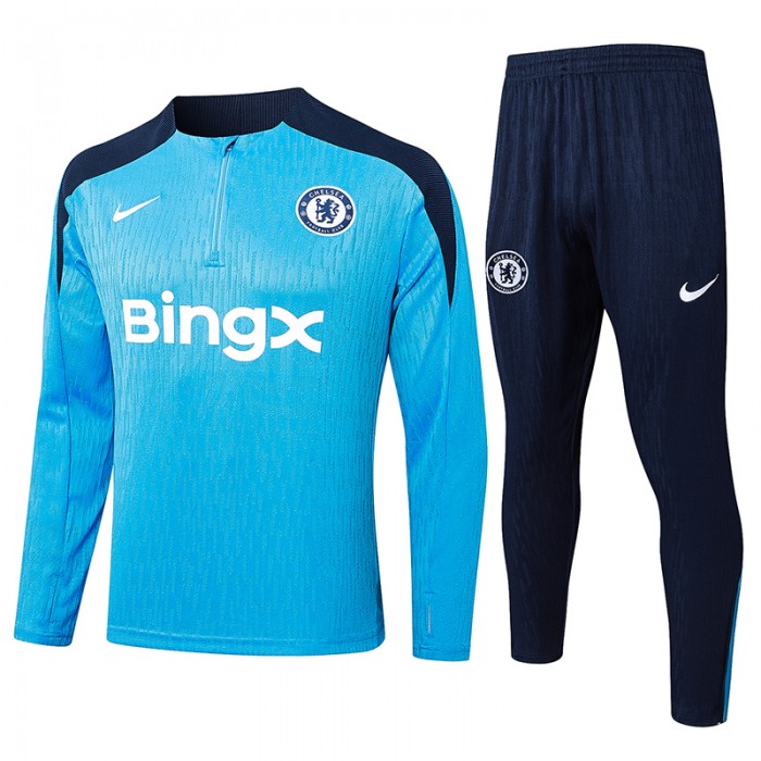 24/25 Chelsea Nvay Blue Edition Classic Jacket Training Suit (Top+Pant)-1318698
