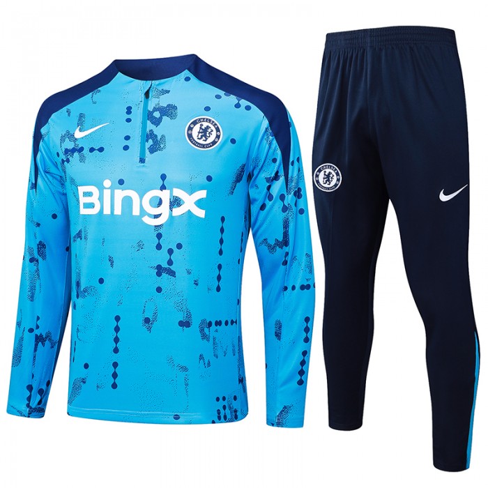 24/25 Chelsea Blue Edition Classic Jacket Training Suit (Top+Pant)-8409581
