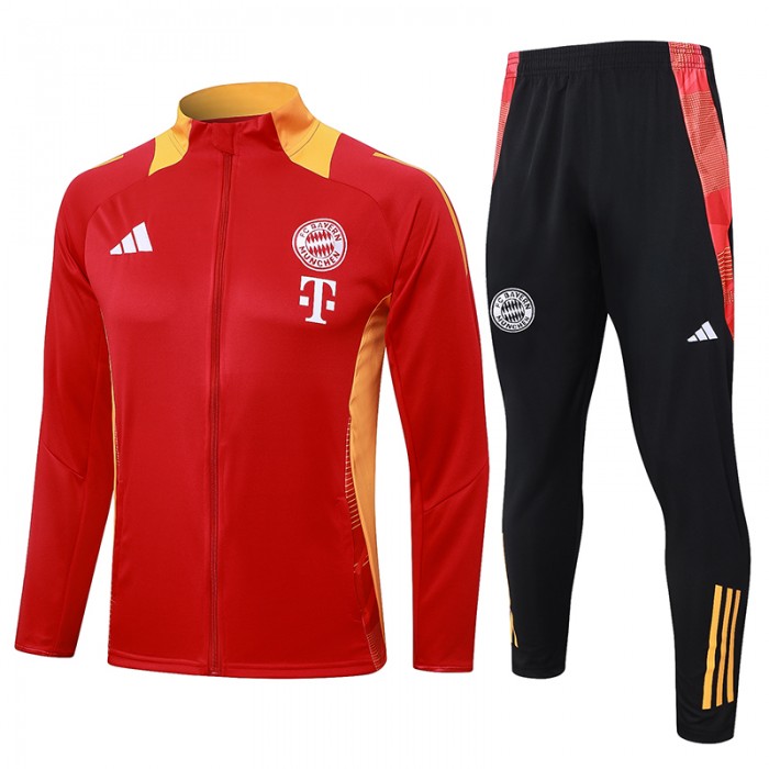 24/25 Bayern Munich Red Edition Classic Jacket Training Suit (Top+Pant)-7178236