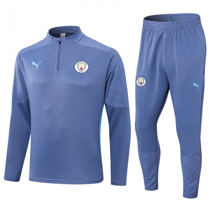24/25 Manchester City Gray Edition Classic Jacket Training Suit (Top+Pant)-5110602