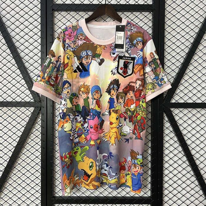 24/25 Japan Digimon Edition Animation Jersey Kit Short Sleeve-4344805