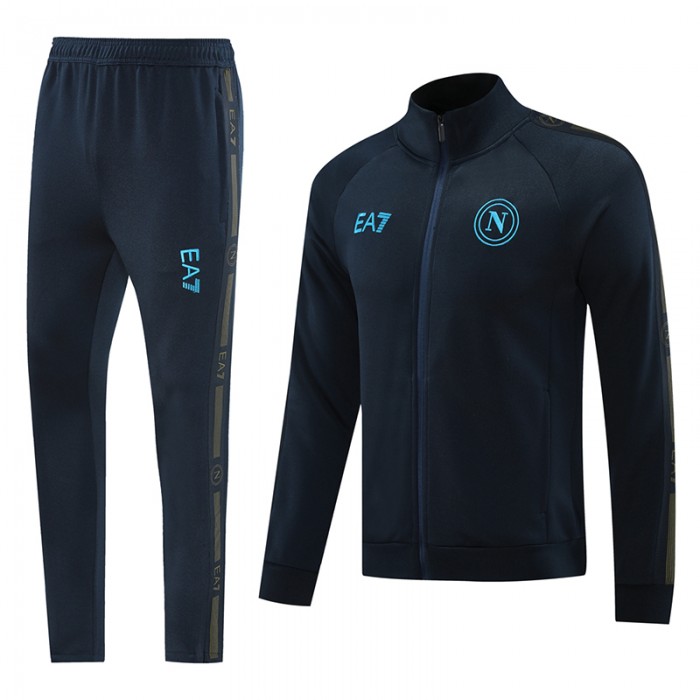 24/25 Napoli Navy Blue Edition Classic Jacket Training Suit (Top+Pant)-6531352