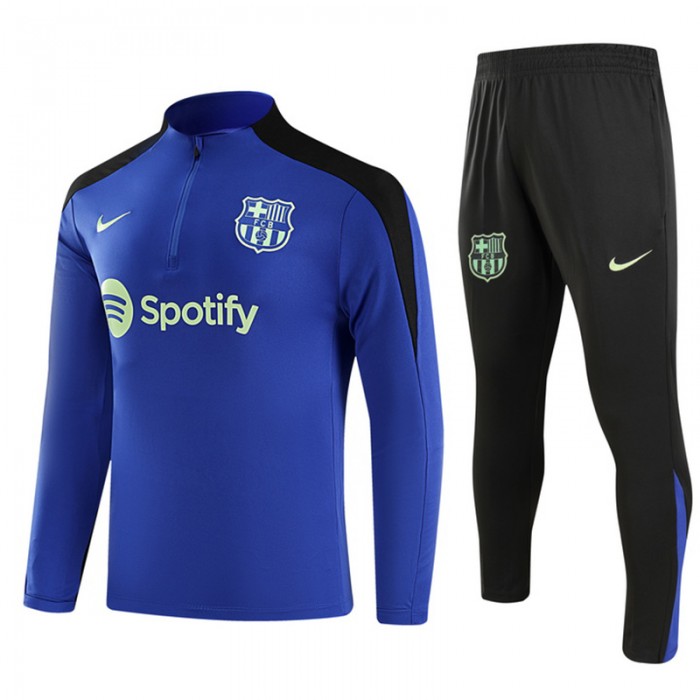 24/25 Barcelona Blue Edition Classic Jacket Training Suit (Top+Pant)-1176901