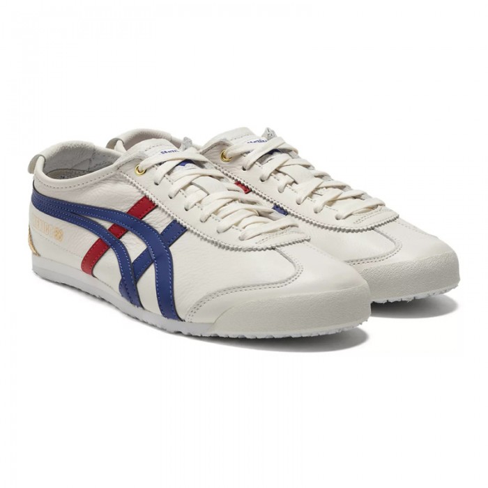 ASICS MEXICO 66 Running Shoes-White/Blue-4301263