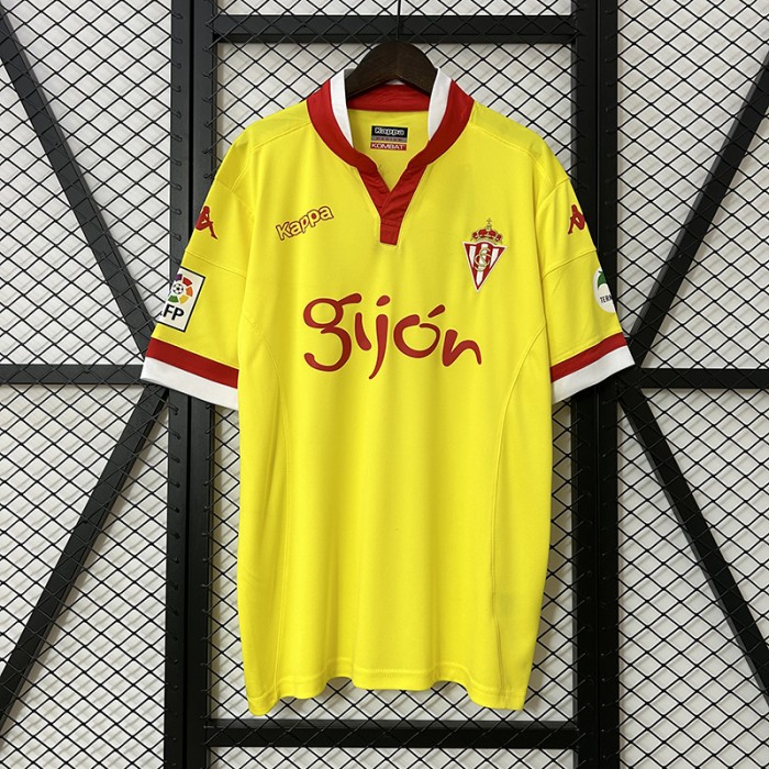 Retro 15/16 Porto Away Yellow Jersey Kit short sleeve-4819021