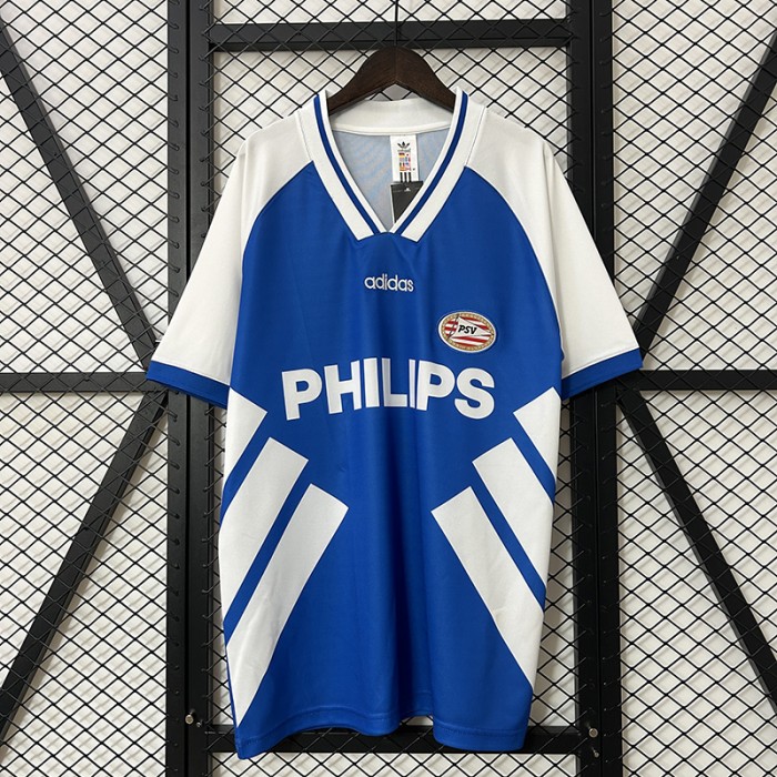 Retro 1994 Eindhoven Away Blue White Jersey Kit short sleeve-5287737