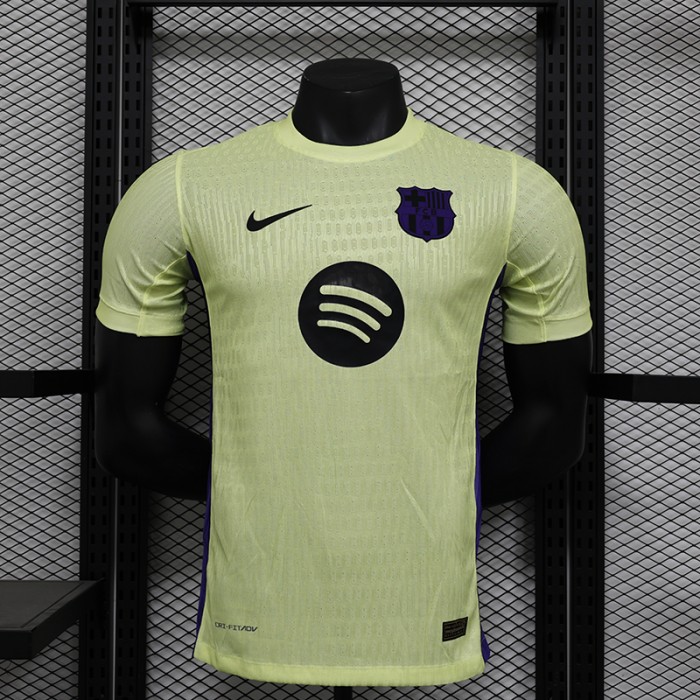 24/25 Barcelona Special Edition Light Green Jersey Kit short sleeve (Player Version)-6019644