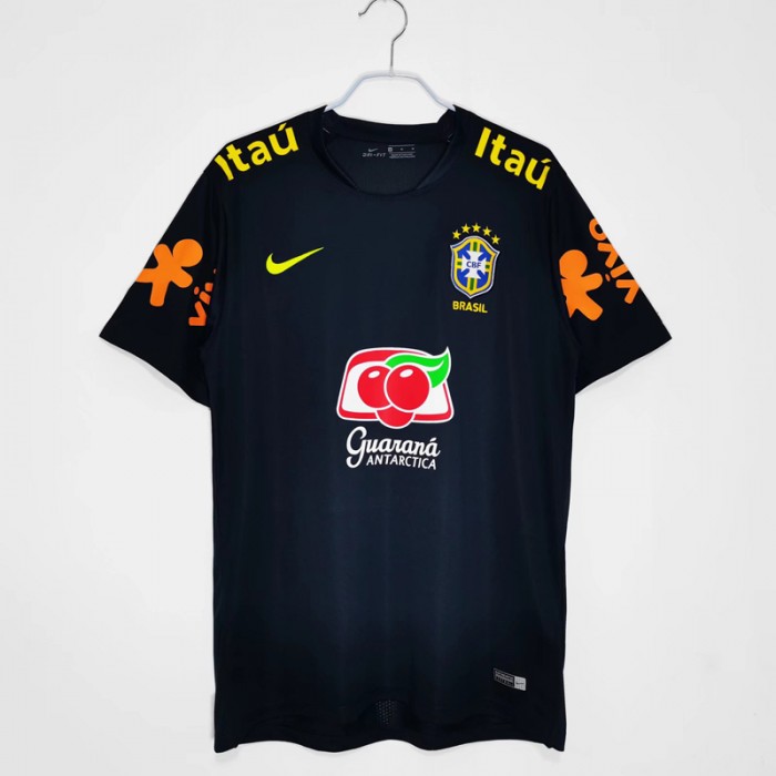 2020 Brazil Navy Blue Jersey Kit short sleeve Training Suit-7349773