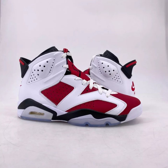 Retro AIR JORDAN 6 AJ6 2024 Olympic Basketball Shoes-White/Red-4237054