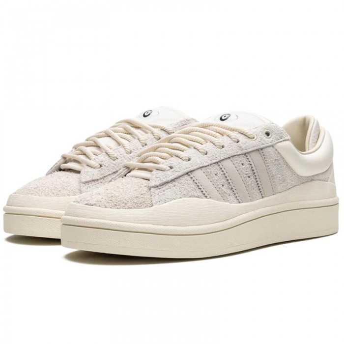 Campus Light Bad Bunny Cream Running Shoes-Gray/White-8835321