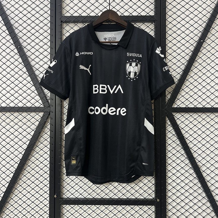 24/25 Monterey Third Away Black Jersey Kit Short Sleeve-3041453