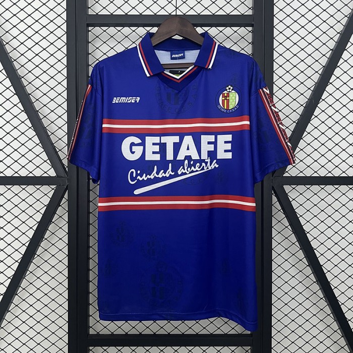Retro 98/99 Getafe Home Blue Jersey Kit Short Sleeve-5007561