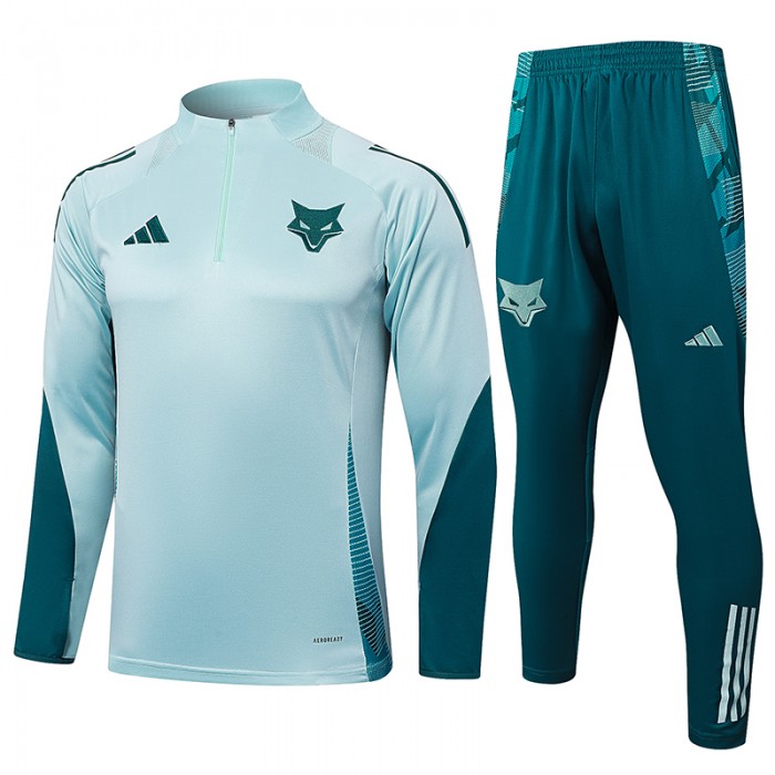 24/25 Wolverhampton Blue Edition Classic Jacket Training Suit (Top+Pant)-8086274