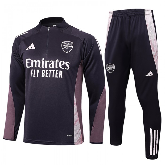 24/25 Arsenal Brown Edition Classic Jacket Training Suit (Top+Pant)-515618