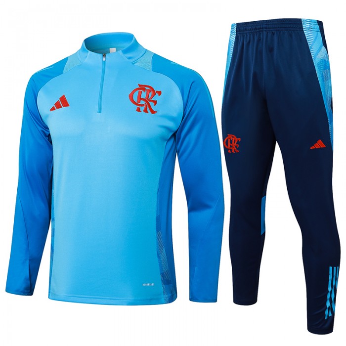 24/25 Flamengo Blue Edition Classic Jacket Training Suit (Top+Pant)-5593749