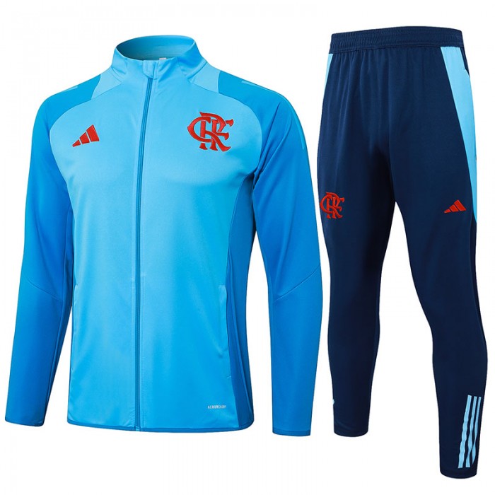 24/25 Flamengo Blue Edition Classic Jacket Training Suit (Top+Pant)-4681330
