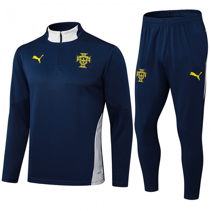 2025 Portugal Nvay Blue Edition Classic Jacket Training Suit (Top+Pant)-2663620