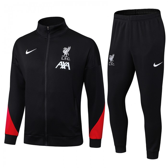 24/25 Liverpool Black Edition Classic Jacket Training Suit (Top+Pant)-4221725