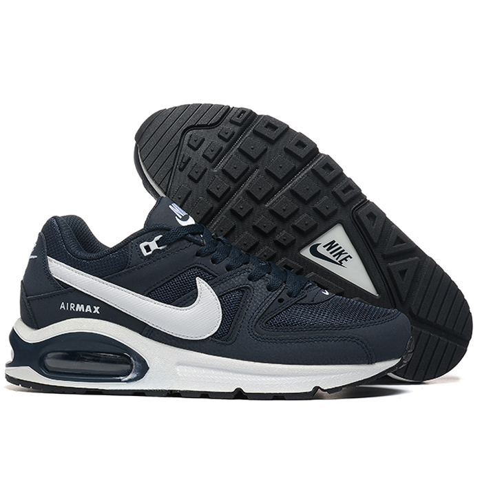 Air Max COMMAND Running Shoes-Navy Blue/White-9431346