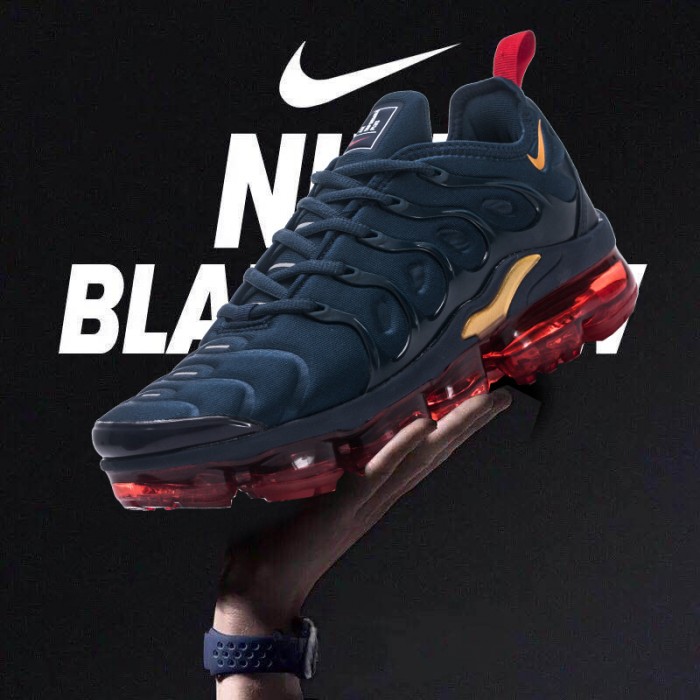 Air Max TN Plus Running Shoes-Navy Blue/Red-6870825