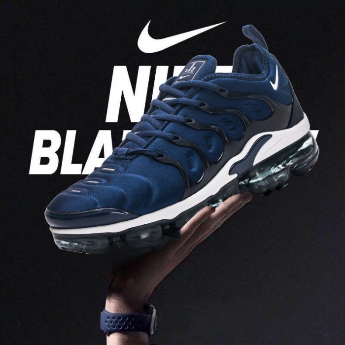 Air Max TN Plus Running Shoes-Navy Blue/White-7688695