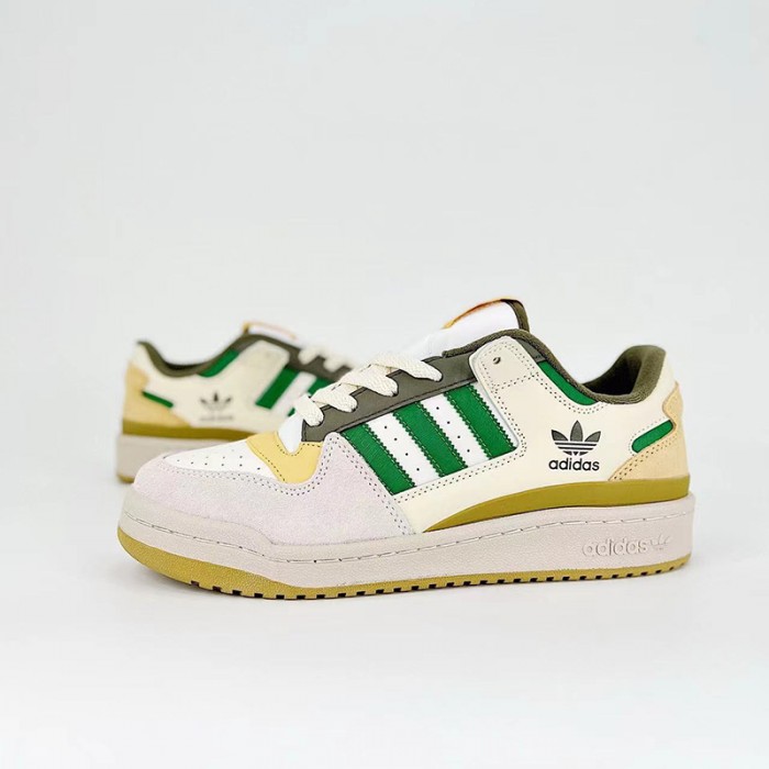 FORUM 84 LOW Running Shoes-White/Green-4331131