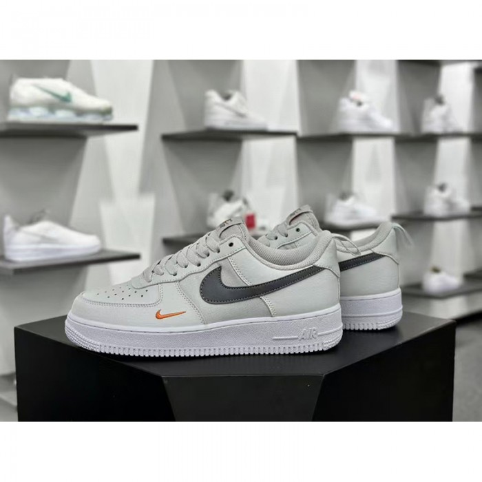 Air Force 1 Low AF1 Running Shoes-Gray/Black-9579159