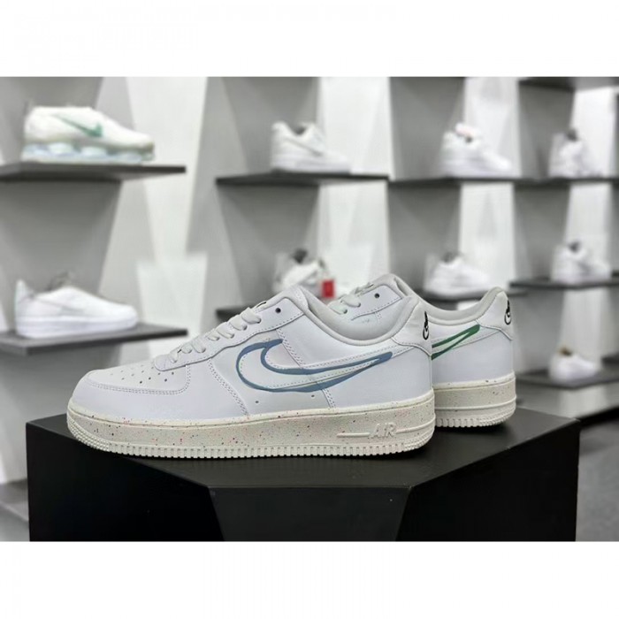 Air Force 1 Low AF1 Running Shoes-All White-3728924