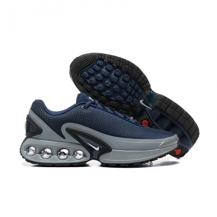 Air Max DN Running Shoes-Gray/Navy Blue-2373921