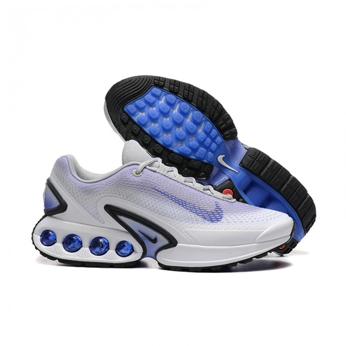 Air Max DN Running Shoes-White/Blue-7393819