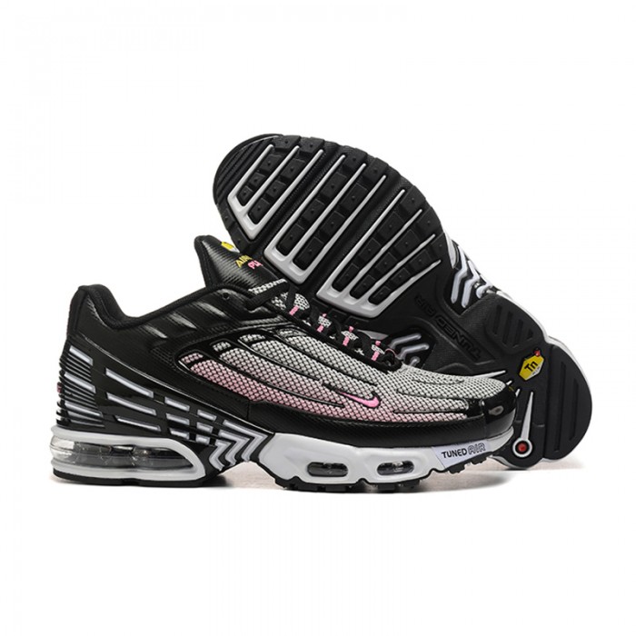 Air Max TN Plus Running Shoes-Black/Pink-3664901