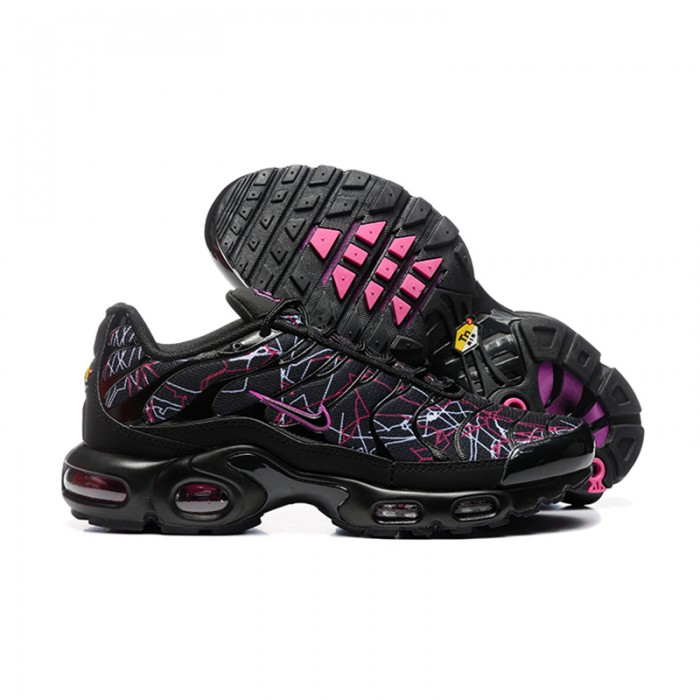 Air Max TN Plus Running Shoes-Black/Pink-3003243