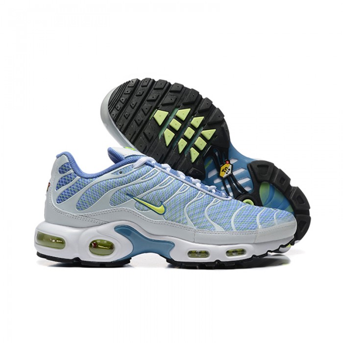 Air Max TN Plus Running Shoes-White/Blue-1081558
