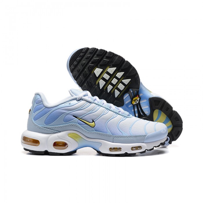 Air Max TN Plus Running Shoes-White/Blue-6598968