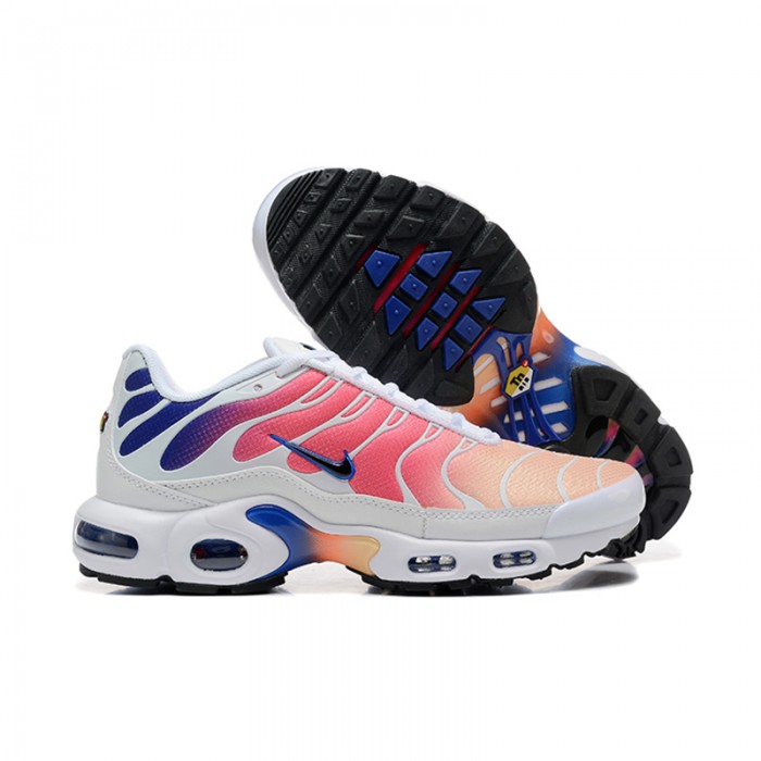 Air Max TN Plus Running Shoes-White/Pink-484170