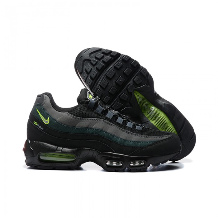 Air Max 95 Running Shoes-Black/Green-4955401