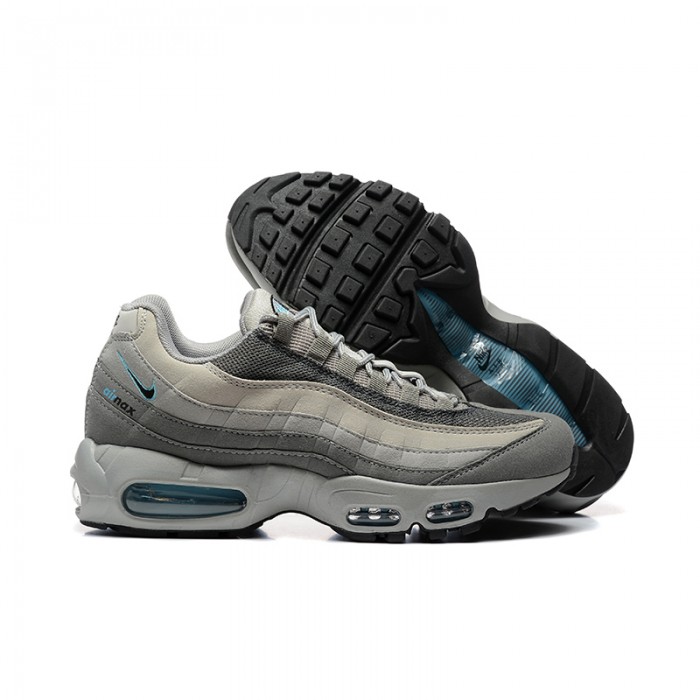 Air Max 95 Running Shoes-Gray/Blue-8166760