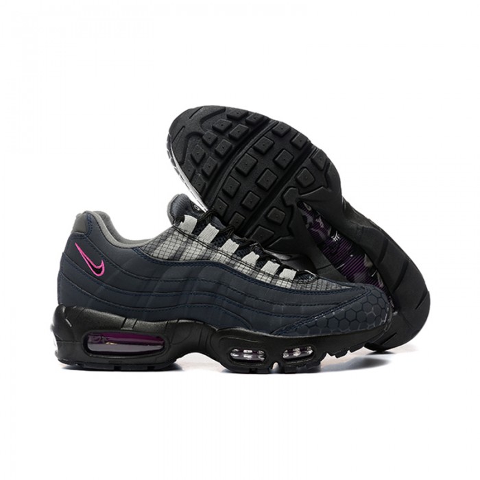 Air Max 95 Running Shoes-Black/White-3055583