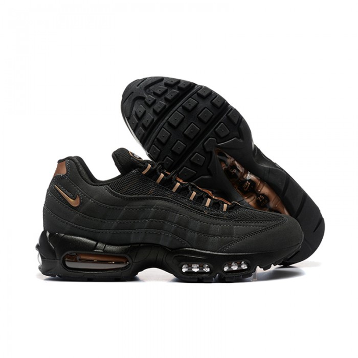 Air Max 95 Running Shoes-Black/Gold-1641866