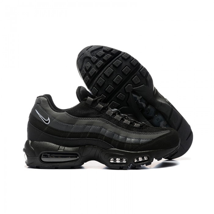 Air Max 95 Running Shoes-Black/Gray-4524125