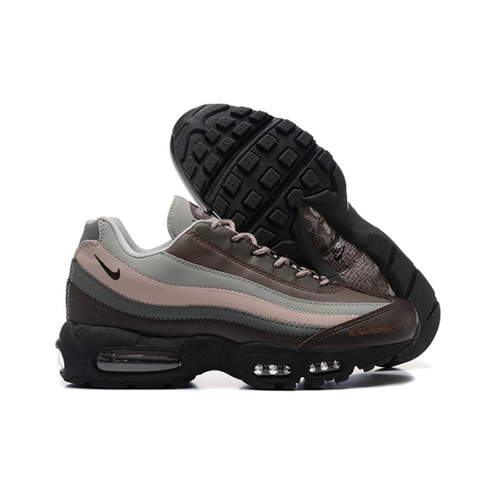 Air Max 95 Running Shoes-Gray/Brown-4293347