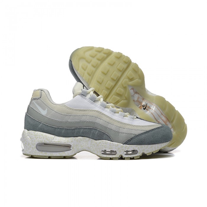 Air Max 95 Running Shoes-White/Gray-5246949