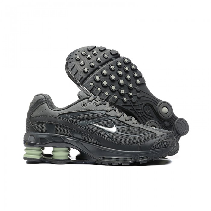 Air Max Shox Ride 2 Running Shoes-All Gray-2908978