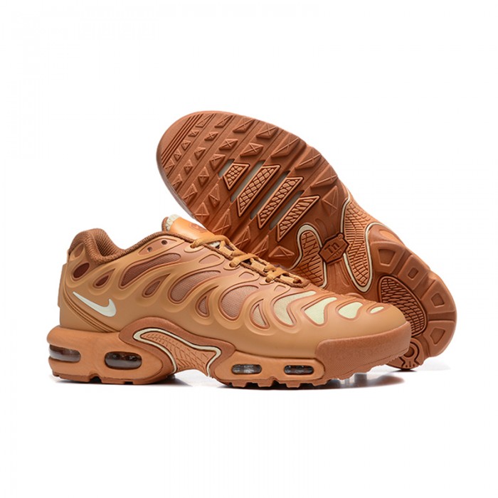 Air Max Plus Drift Running Shoes-Brown/White-5793962